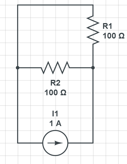 napetostni vir -> kratek stik